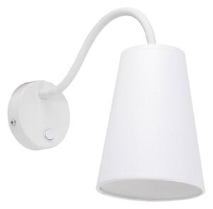 Väggbelysning WIRE Vit 1xE27/60W/230V