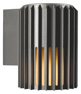 Nordlux - Vägglampa för utomhusbruk ALUDRA 1xE27/15W/230V antracit
