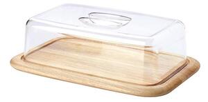 Continenta C3072 - Skärbräda för kök with a cover 38,5x25,5 cm gummifikon