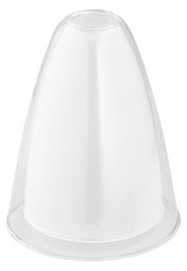 Ersättningsglas till ljuskrona E27 diameter 18 cm genomskinlig