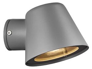Nordlux - Vägglampa för utomhusbruk ALERIA 1xGU10/35W/230V IP44 grå