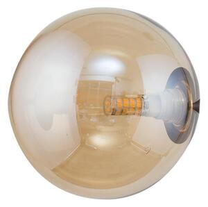 Ersättningsglas för ljuskrona, bordsljus och väggljus ORO G9 diameter 14 cm beige