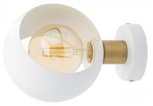 Vägglampa CYKLOP 1xE27/60W/230V vit