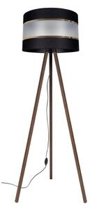 Golv lampa CORAL 1xE27/60W/230V brun/svart/gyllene