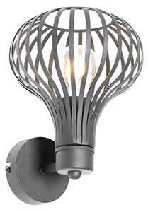 Moderne wandlamp zwart - Saffira