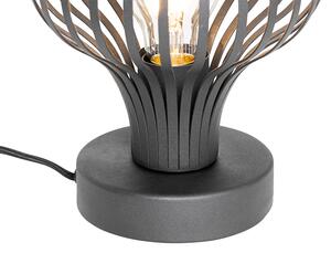Modern bordslampa svart - Sapphira