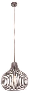 Modern hänglampa brun 38 cm - Sapphira