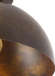 Industriell taklampa rostbrun 35 cm - Magna Classic