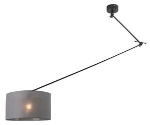 Hängande lampa svart med skugga 35 cm mörkgrå justerbar - Blitz I