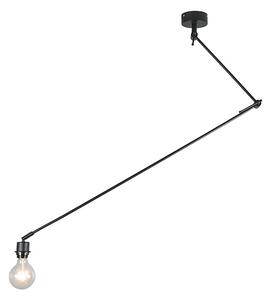 Modern hängande lampa svart utan skugga - Blitz I