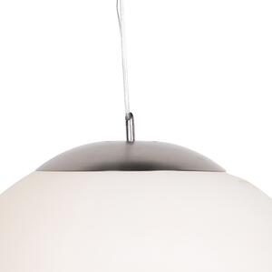 Skandinavisk hängande lampa opalglas 50cm - Ball 50