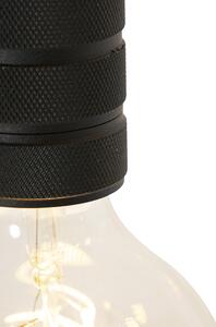 Design hänglampa svart 9 lampor - Cavalux