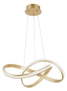 Design hänglampa guld inkl. LED 60 cm - Belinda