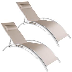 TecTake GmbH 403065 2 solstolar alina - beige