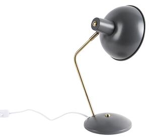 Retro bordslampa med brons - Milou