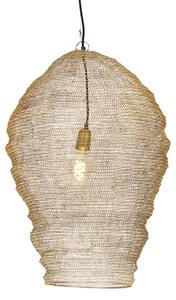 Orientalisk hänglampa guld 70 cm - Nidum