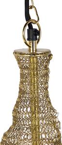 Orientalisk hänglampa guld 30 cm - Nidum