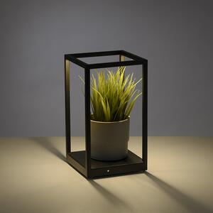 Design bordslampa svart inkl LED med touchdimmer - Jitske