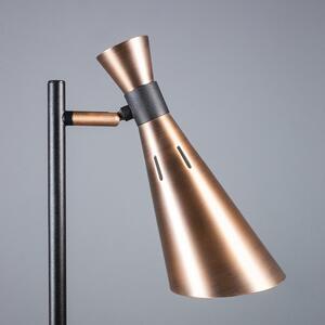 Golvlampa 'FL Jesse' Moderna svart/metall - Passande för LED / Inomhus