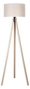 Duolla - Golvlampa 1xE27/60W/230V diameter 44 cm grädde/beige