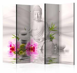 ARTGEIST Buddha and Orchids II rumsavdelare - flerfärgat tryck