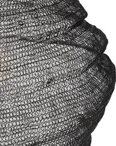 Orientalisk hänglampa svart 60 cm - Nidum