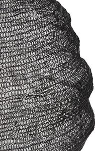 Orientalisk hänglampa svart 45 cm - Nidum