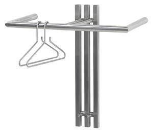 SPINDER DESIGN Senza klädhängare, med 2 krokar och hängstång - stål