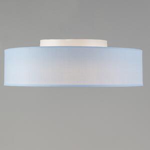 Taklampa blå 40 cm inkl LED - Drum LED