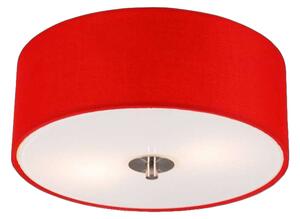Modern taklampa röd 30 cm - Trumma