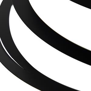 Stål lampskärm svart 50 cm - Spiral