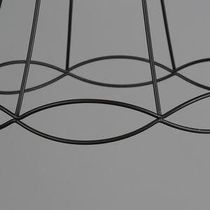 Retro hängande lampa svart 35 cm - Granny Frame