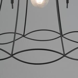 Retro hängande lampa svart 40 cm - Granny Frame