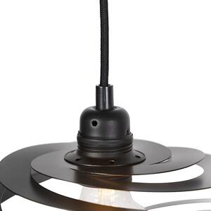 Design hängande lampa 2 lampor med spiralskugga 50 cm - Scroll