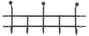 SPINDER DESIGN Barato 3 rader krokar, med 8 krokar - svart stål