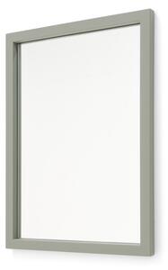 SPINDER DESIGN Senza väggspegel - spegelglas och dammgrönt stål