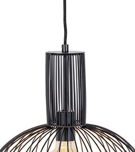 Design hängande lampa svart - Wire Bake