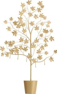 KARE DESIGN Leafline Gold klädhängare, med 5 krokar - guld stål