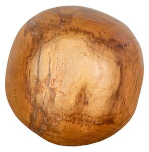 HOUSE NORDIC Ryon Teak dekorationskula, rund - naturlig teak