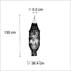 Macrame lampskärm naturligt 130 cm