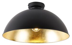 Taklampa svart med guld 42 cm justerbar - Magnax