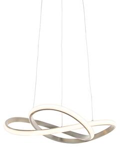 Design hängande lampa stål inkl LED 3-stegs dimbar - Ruta
