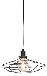 Vintage hängande lampa svart 37 cm - Laurent