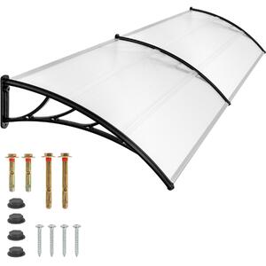 TecTake GmbH 401266 entrétak transparent - 200 cm