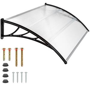 TecTake GmbH 401264 entrétak transparent - 120 cm