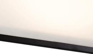 Modern taklampa svart 34,5 cm inkl. LED - Edor