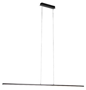 Modern svart hänglampa 150 cm inkl LED - Banda