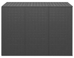 Dynbox PE-rotting 145x100x103 cm svart