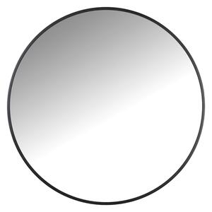 VILLA COLLECTION Vardo väggspegel, rund - spegelglas och svart järn