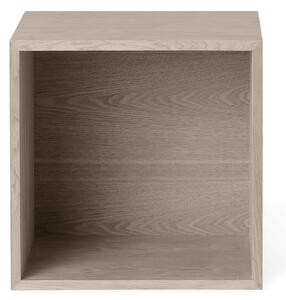 Muuto - Stacked 2.0 Oak Medium Backboard - Hyllor & Hyllsystem - Julien De Smedt - Träfärgad - Trä